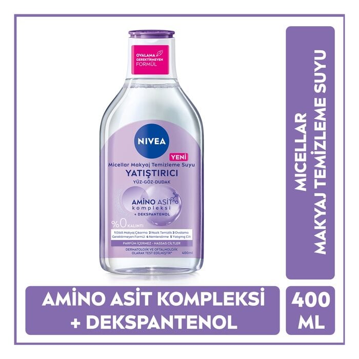Nıvea Mıcellar Makyaj Temizleme Suyu Yatıştırıcıı 400 ml