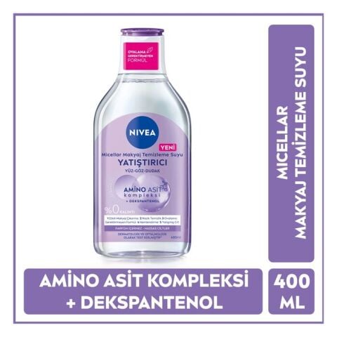 Nıvea Mıcellar Makyaj Temizleme Suyu Yatıştırıcıı 400 ml