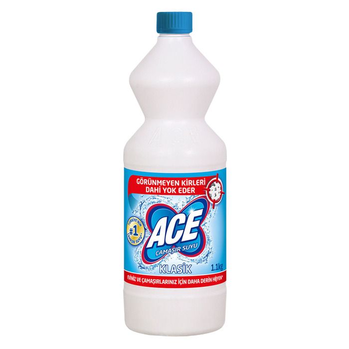 Ace Çamaşır Suyu 1,1Lt  Klasik