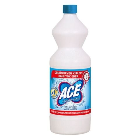 Ace Çamaşır Suyu 1,1Lt  Klasik