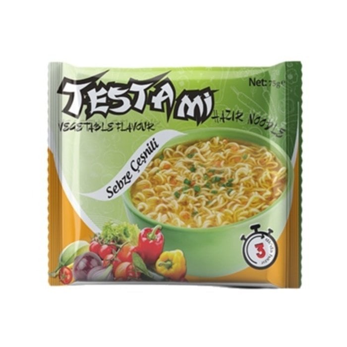 Testami Noodle 75Gr Sebzeli
