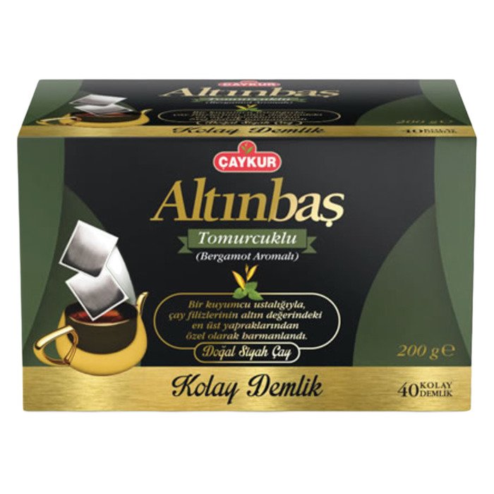 Çaykur Altınbaş Demlik Çay 200G 40 Lı E.Grey