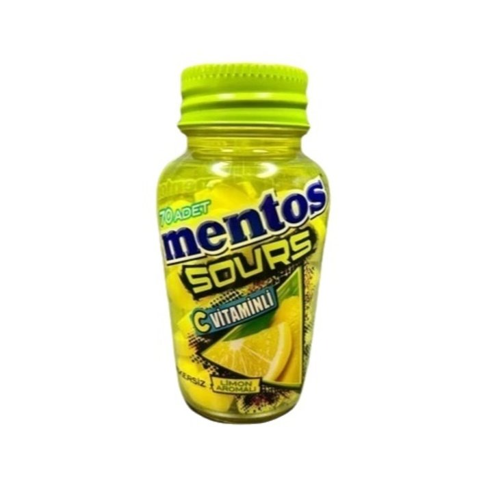 Mentos Sours Limon Aromalı 49G 70 Adet