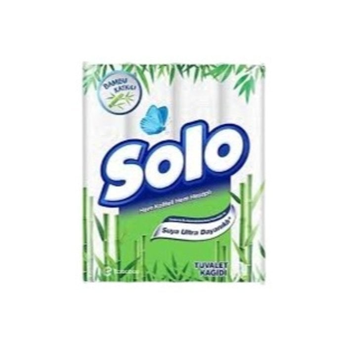 Solo Tuvalet Kağıdı 24'Lü Bambu Katkılı