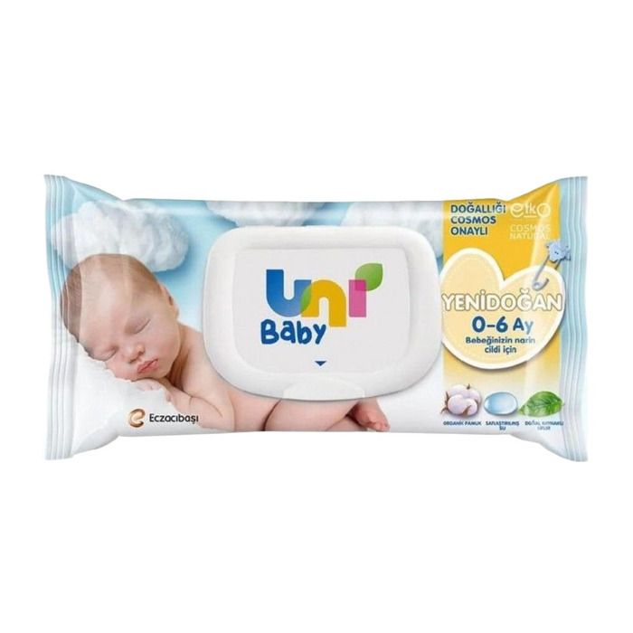 Uni Baby Islak Havlu 40'Lı Yenidoğan (0-6 Ay)