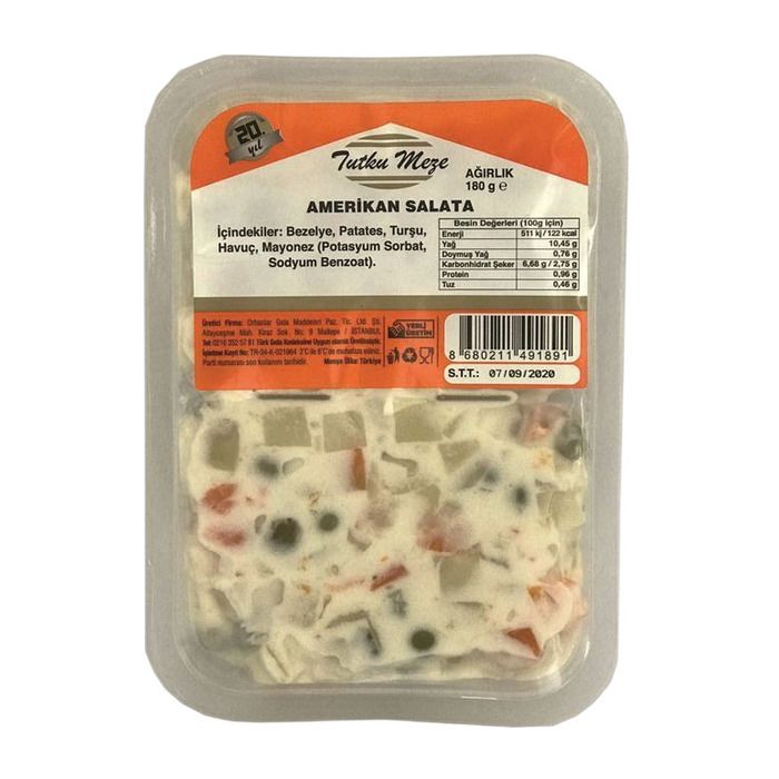 Tutku Meze 150Gr Amerikan Salata