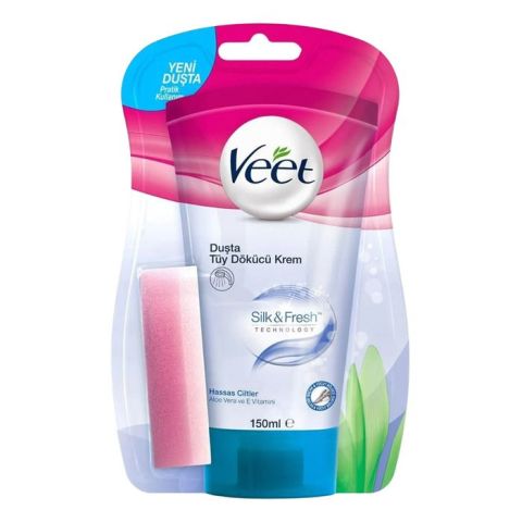 Veet Duşta Tüy Dökücü Krem 150Ml Pure Normal Ciltler