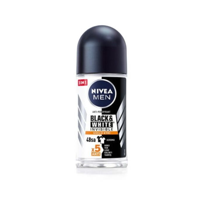 Nıvea Roll-On Men 50Ml Black&Whıte Invısıble