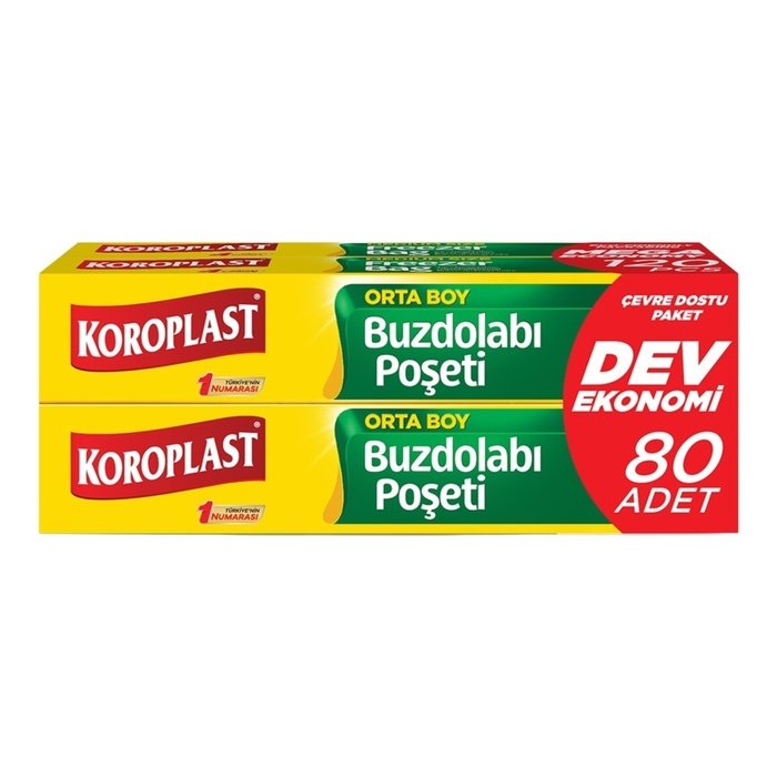 Koroplast Buzdolabı Poşeti (Orta) 80'Lı