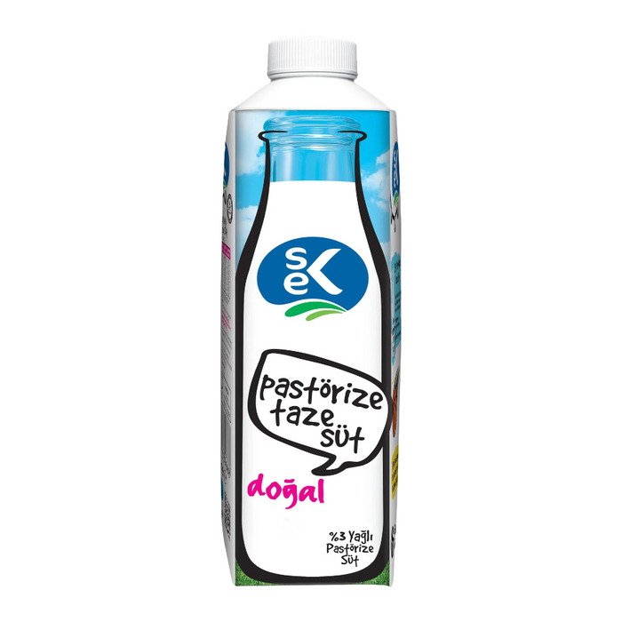 Sek Günlük Süt 1Lt Kutu