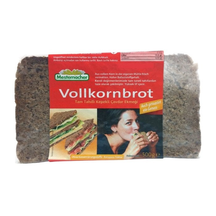 Mestemacher  Tam Tahıllı Çavdarlı  Ekmek 500G