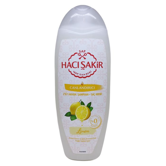 Hacı Şakir 2'in'1 Şamp.Saç Kremi 500Ml Canlandırıcı