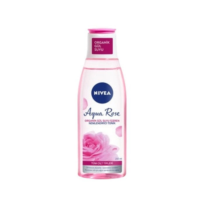 Nıvea Aqua Rose Nemlendirici Tonik 200Ml Organik Gülsuyu