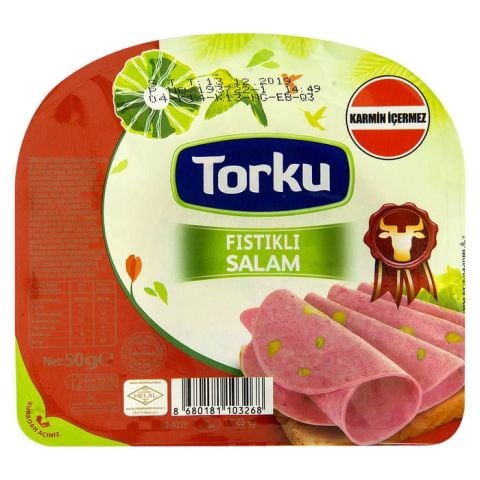 Torku Dilimli Salam 50Gr Fıstıklı