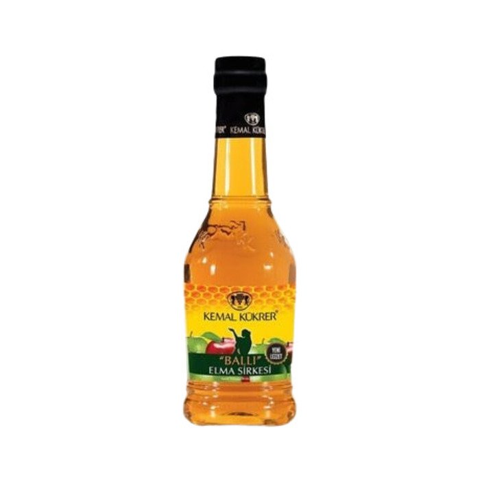 Kemal Kükrer Yudumluk Balli Elma Sirkesi 500Ml Cam