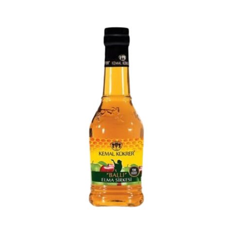 Kemal Kükrer Yudumluk Balli Elma Sirkesi 500Ml Cam