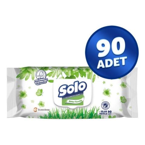 Solo Islak Havlu 90'Lı Bahar Tazeliği (Kapaklı)