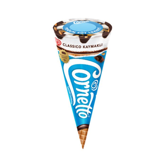 Algida Cornetto Classıco Kaymak 125Ml