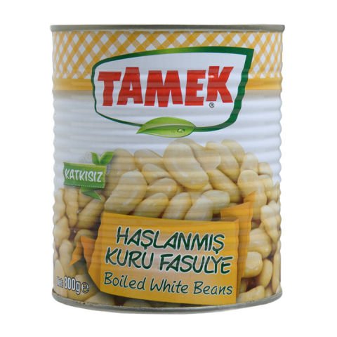 Tamek Haşlanmış Kuru Fasulye 800G