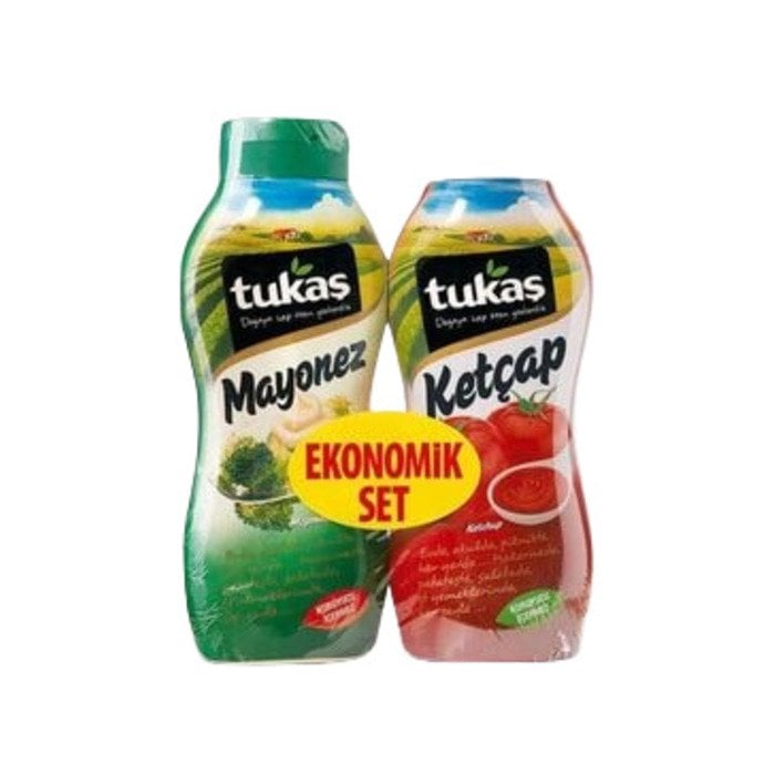 Tukaş Ketçap+Mayonez (650+550)Gr