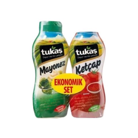 Tukaş Ketçap+Mayonez (650+550)Gr