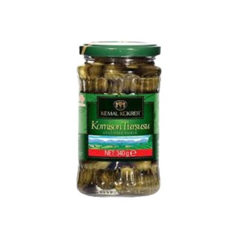 Kemal Kükrer Turşu 360G Kornişon Cam
