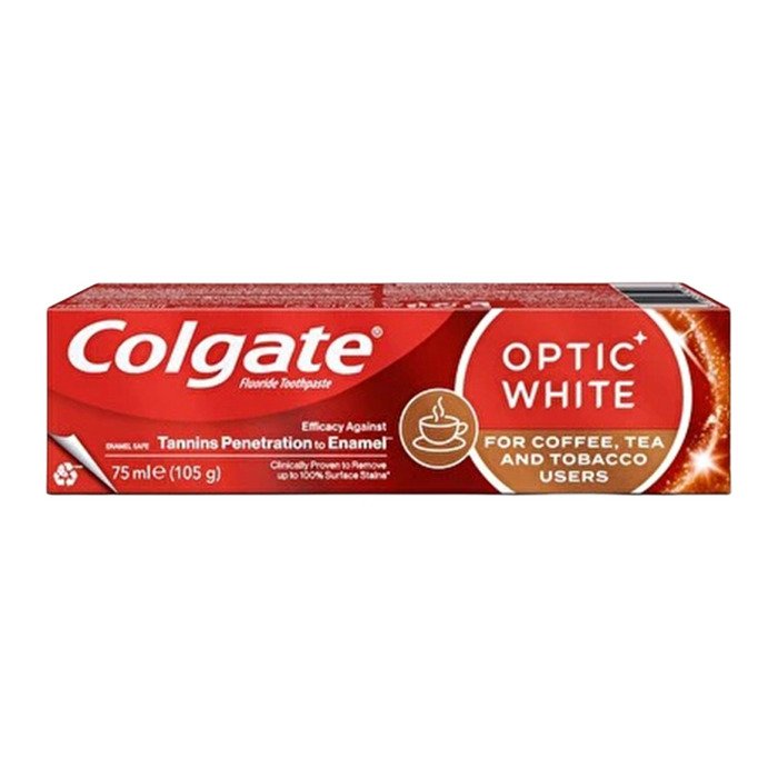 Colgate Optik Beyaz 75Ml Kahve Çay Ve Tütün