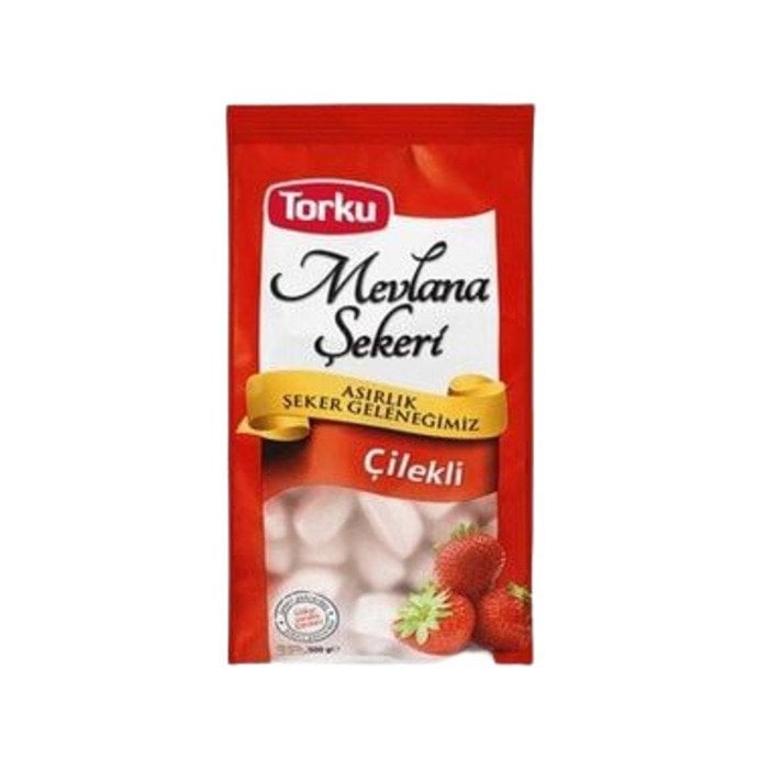 Torku Mevlana Şekeri 500G Çilekli