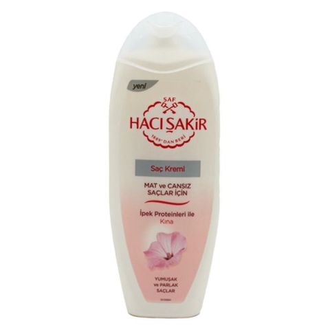 Hacı Şakir Saç Kremi 450Ml İpek Proteinli Kına Özlü