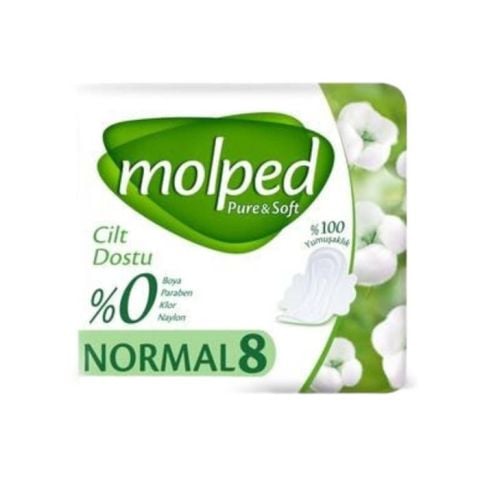 Molped Pure&Soft Tekli Normal 8'Li