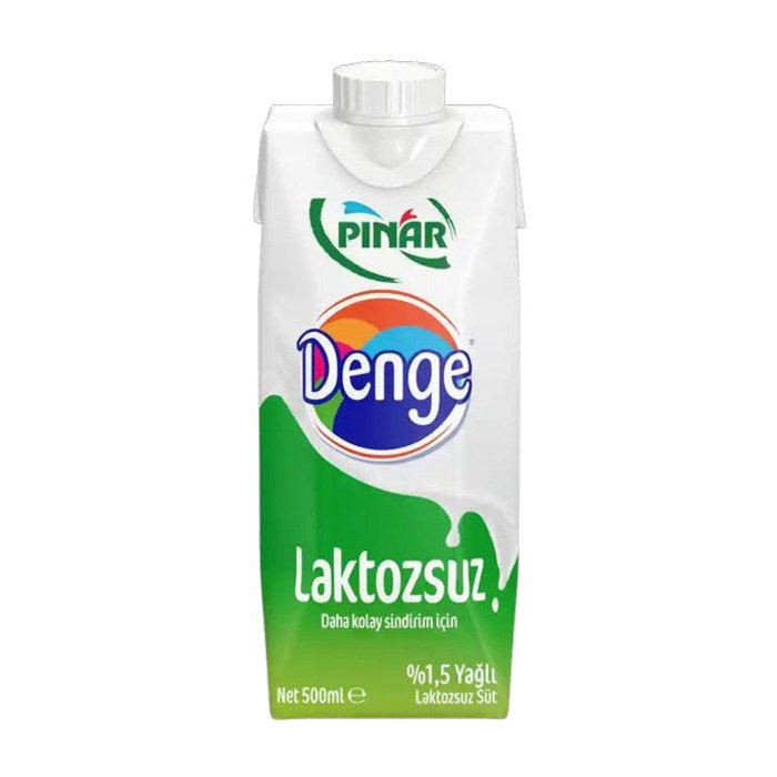 Pınar Süt Denge Laktozsuz Süt 500Ml