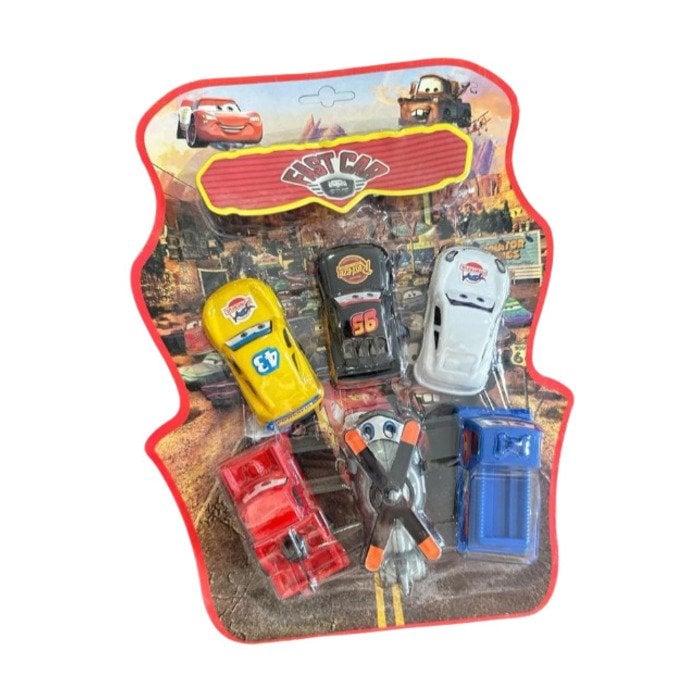 Oyuncak Araba Seti Altılı