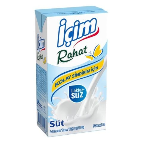 İçim Süt 500Ml Laktozsuz Rahat (Şişe)