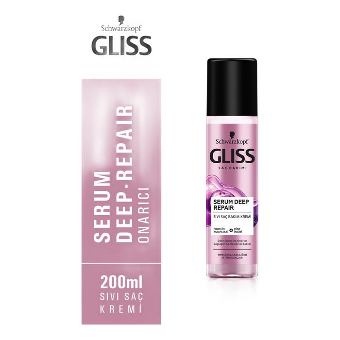 Glıss Sıvı Saç Kremi 200Ml Serum Deep Repaır