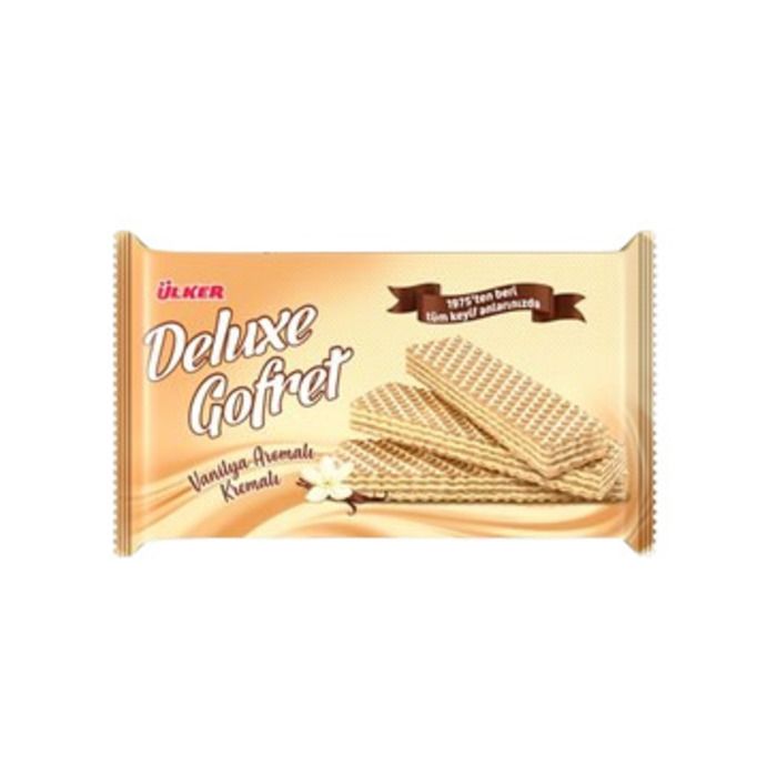 Ülker Deluxe Gofret 220Gr Vanilya