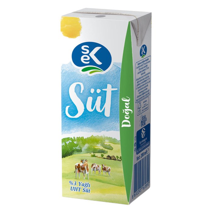 Sek Süt 200Ml