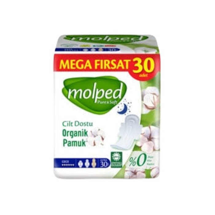 Molped Pure&Soft Mega Gece 30'Lu
