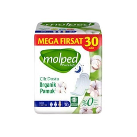 Molped Pure&Soft Mega Gece 30'Lu