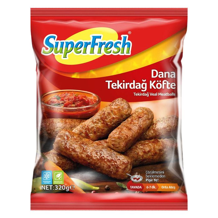 S.Fresh Dana Tekirdağ Usulü Köfte 300Gr