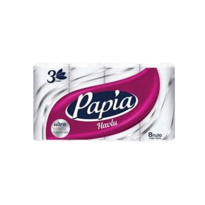 Papia Havlu 8 Rulo