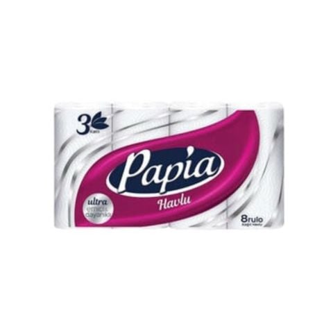 Papia Havlu 8 Rulo