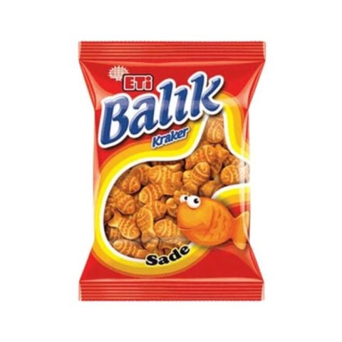 Eti Balık Kraker Sade 85G