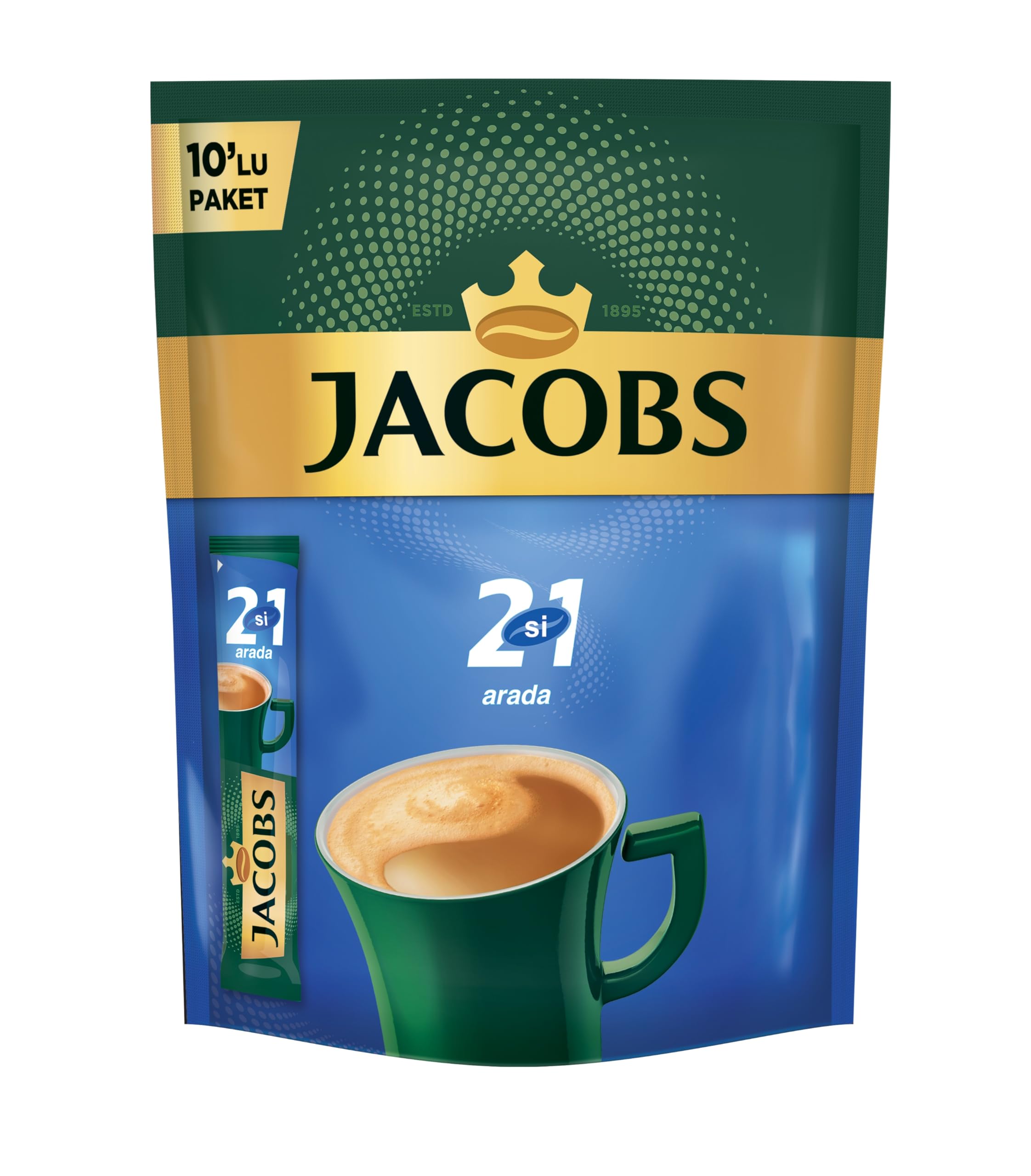 Jacobs 2İn1 Arada 10'Lu (10X10,5)