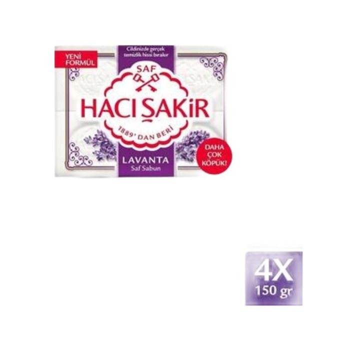 Hacı Şakir Sabun 600Gr Lavanta