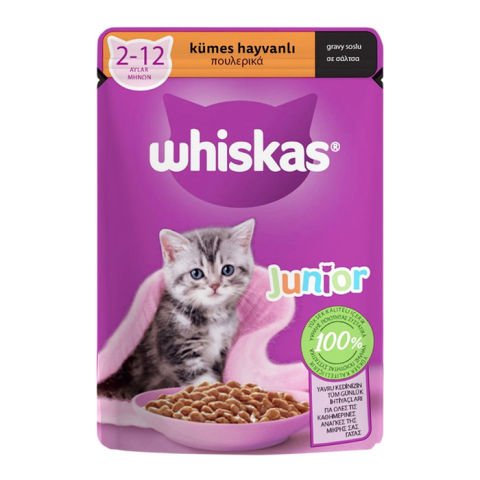 Whiskas Pounch 85Gr Kümes Hayvanları