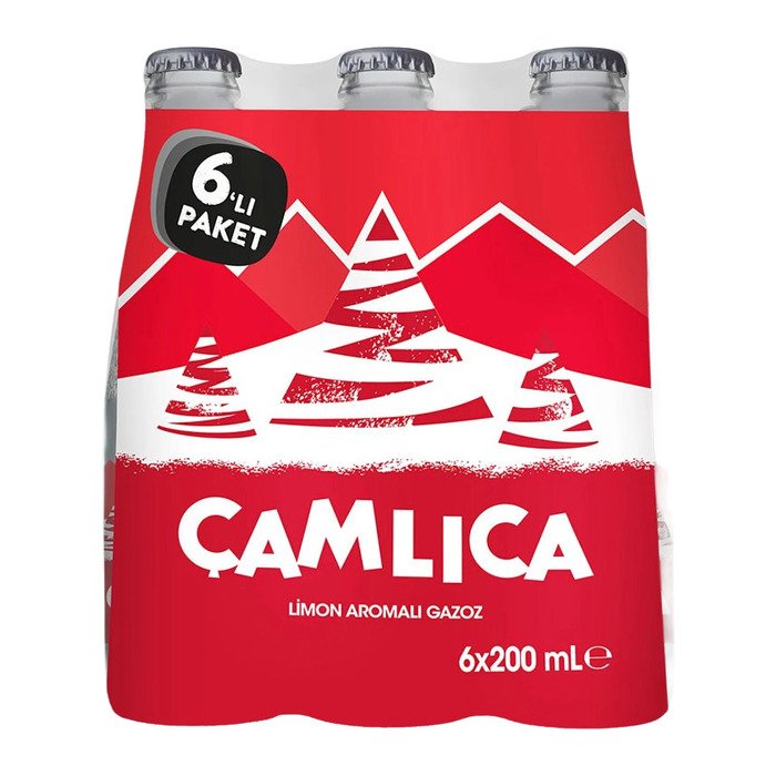 Çamlıca Gazoz 6X200Ml Cam