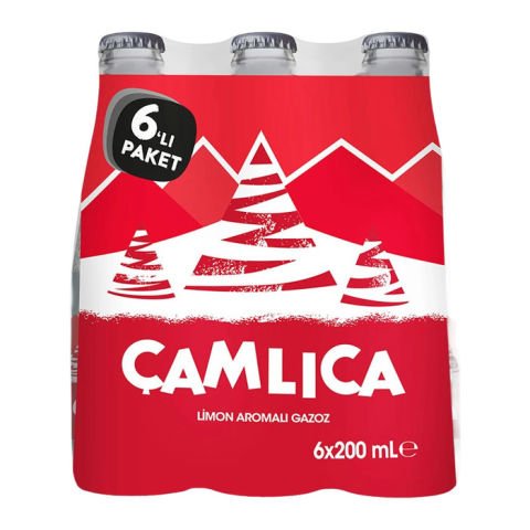 Çamlıca Gazoz 6X200Ml Cam