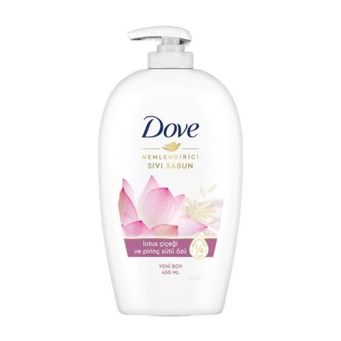 Dove Sıvı Sabun 450Ml Nemlendirici Lotus Çiçeği