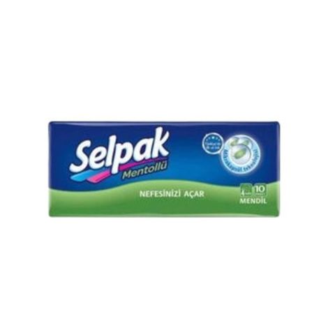 Selpak Mendil 10 Lu Mentollü