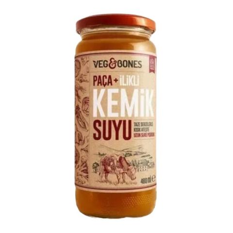 Veg&Bones Kemik Suyu 480Ml Paça+İlikli